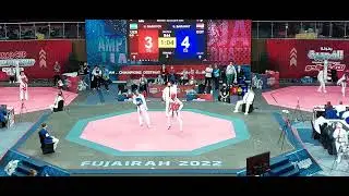 Fujairah 2022 -68kg Semifinals Ulugbek Rashitov (Uzbekistan) Red VS Eyad Barakat (Egypt) Blue