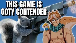 SQUIRREL VTUBER plays "Squirrel with a gun" game!