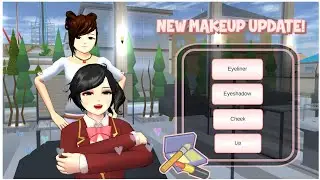 NEW MAKEUP UPDATE in Sakura School Simulator 💅🏻|  Original/Global Version 2025 😍🥳 