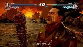 Tekken 7: Negan(Walking Dead) Rage Art HD