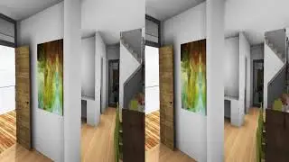 Обзор  крутого дома в  VR очках  House 3D VR video