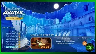 Avatar The Last Airbender Quest for Balance Spirit Trial 17 Seek and Destroy (Guide)