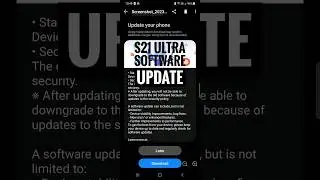 June 2023 Galaxy S21 Ultra Update is out 