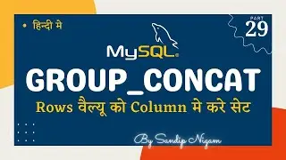 Group Concat in MySQL | How to sum String Columns in SQL #29