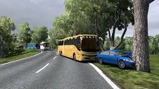 Shocking Accident: KSRTC Flybus OverSpeed Collision
