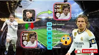 How To Train Luka Modric In Efootball [efootball] #pes #pesgame