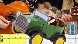 El Auto Bochinchero - Fácil - Guitarra Tutorial - Tabs - Cover