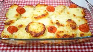Nefis bir fırın yemeği / KAŞARLI PATATES OTURTMA TARİFİ