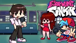 Friday Night Funkin'-Boyfriend VS Evangelion[FNF DEMO/HARD]