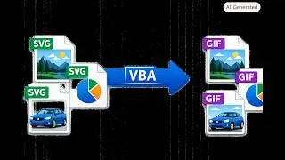 SVG to GIF Image Conversion