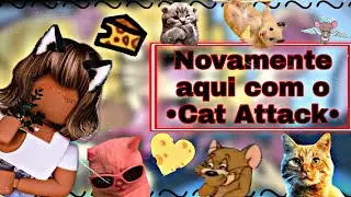 🧀🐭Jogando °cat attack° •{2}•😼