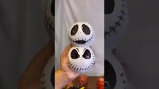Lil Jack Stack 👻 #candles #wax #art #satisfying #jackskellington #halloween #spooky #homedecor
