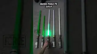 Luke Skywalker's Lightsaber Through the Years