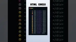Html Emojis | Emoji | Emoji code Html | 