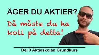 SPLIT, UPPKÖP, ÅTERKÖP & INLÖSEN (Del9 Aktieskolan Grundkurs)
