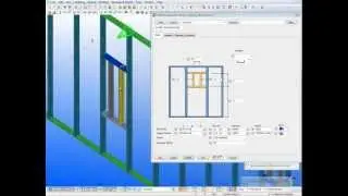 Opening between Studs - Metal Frame Components
