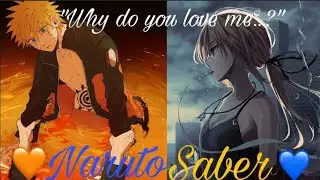 10K Special! Naruto X Saber One~Shot🧡💙. "Why do you love me?" Naruto Texting Story.@shin0bixix
