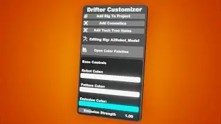 How To Use The Drifter Customizer (Orion Drift Blender Add-On)