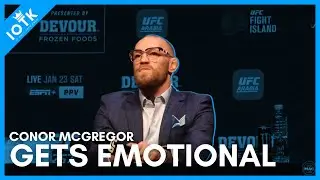 Conor McGregor Almost Cries - “I’m Just An Insanely Driven Young Man”