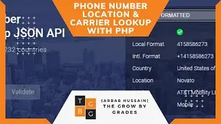 How to find Phone Number Location & Carrier in PHP with API