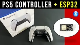 How to use PS5 Controller with ESP32 🎮 | Connect PS5 controller to esp32