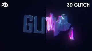 Easy Glitch Effect in Blender | Geometry Nodes