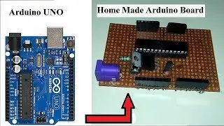 How to make Own Arduino UNO Board at Home/make Arduino circuit