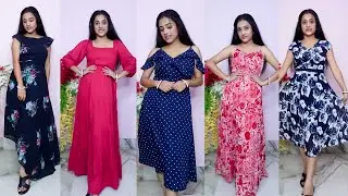Amazon dress haul | long dress | amazon summer sale 50% 80% Off | smart beauty channel