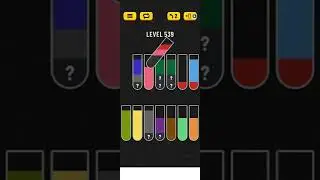 Water sort puzzle level 539