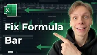 How to Fix Excel Formula Bar Not Showing [2026 Guide]