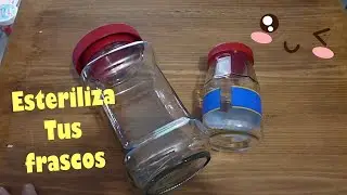Technique for sterilizing jars and canning preserves