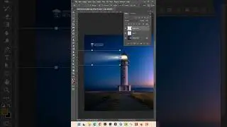 How to Create Beams Of Light in Photoshop 2025