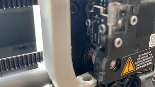 P1S filament stuck in extruder.
