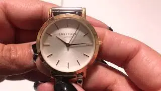 ROSEFIELD The Tribeca Two Tone Stainless Steel Bracelet TWSSRG-T64 -  E-oro.gr