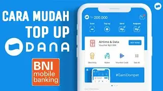 Cara Topup Saldo Dana