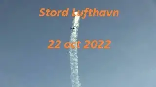 Eine kleine Flugschau am Flughafen Stord   Norwegen  22  Oktober 2022