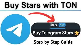 Buy Telegram Star Ton Keeper  ⭐ Step by Step Guide telegram star #telegramstars