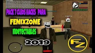 Pack #7 CLEOS hacks para FenixZone RP ¡INDETECTABLES!