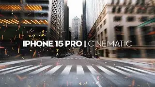 iPhone 15 Pro | Cinematic Short Film | 4K ProRes LOG Footage