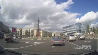 ДТП, (перевёртыш)Липецк 23.09.2016