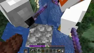 So me and my friends discovered something fun with fishing rods minecraft