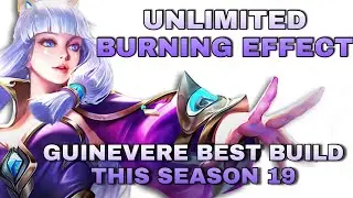 GUINEVERE BEST BUILD SEASON 19 | HOW TO RANK UP EPIC TO GLORY | EMBLEM SETUP | MOBILE LEGENDS