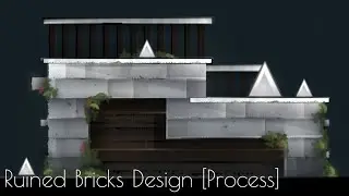 【GD 2.11】Artcore Style: Ruined Brick Design [Breakdown Process]
