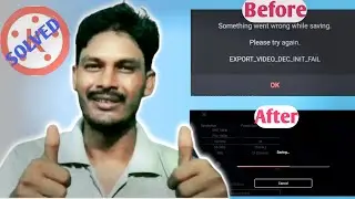 KineMaster Export Problem Something went wrong 😢 | KineMaster Video Export Problem 2022 | KineMaster