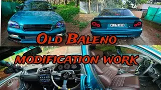 Old Baleno modification work