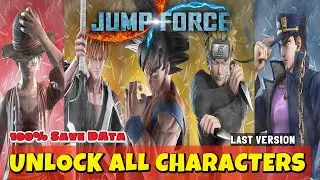💥 Unlock All Characters in Jump Force (Final Version) | 100% Save Data Guide 🎮