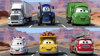 Who’s Driving?  Drivers and Vehicles | Kids Song