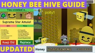 Updated Honey Bee Hive Guide! - Roblox Bee Swarm Simulator