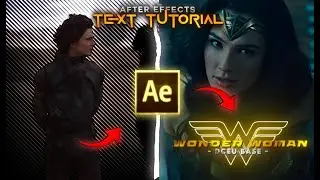 Smooth WIS Text For Edits! | After Effects Tutorial