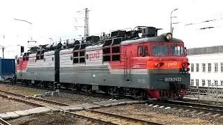 Грузовой поезд, Семёнов (Нижегородская область) / Russia. Freight train, Semenov (Nizhny Novgorod)